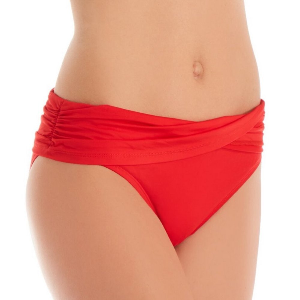 Bleu Rod Beattie 00511 Kore Sarong Hipster Swim Bottom (Scarlet 10)